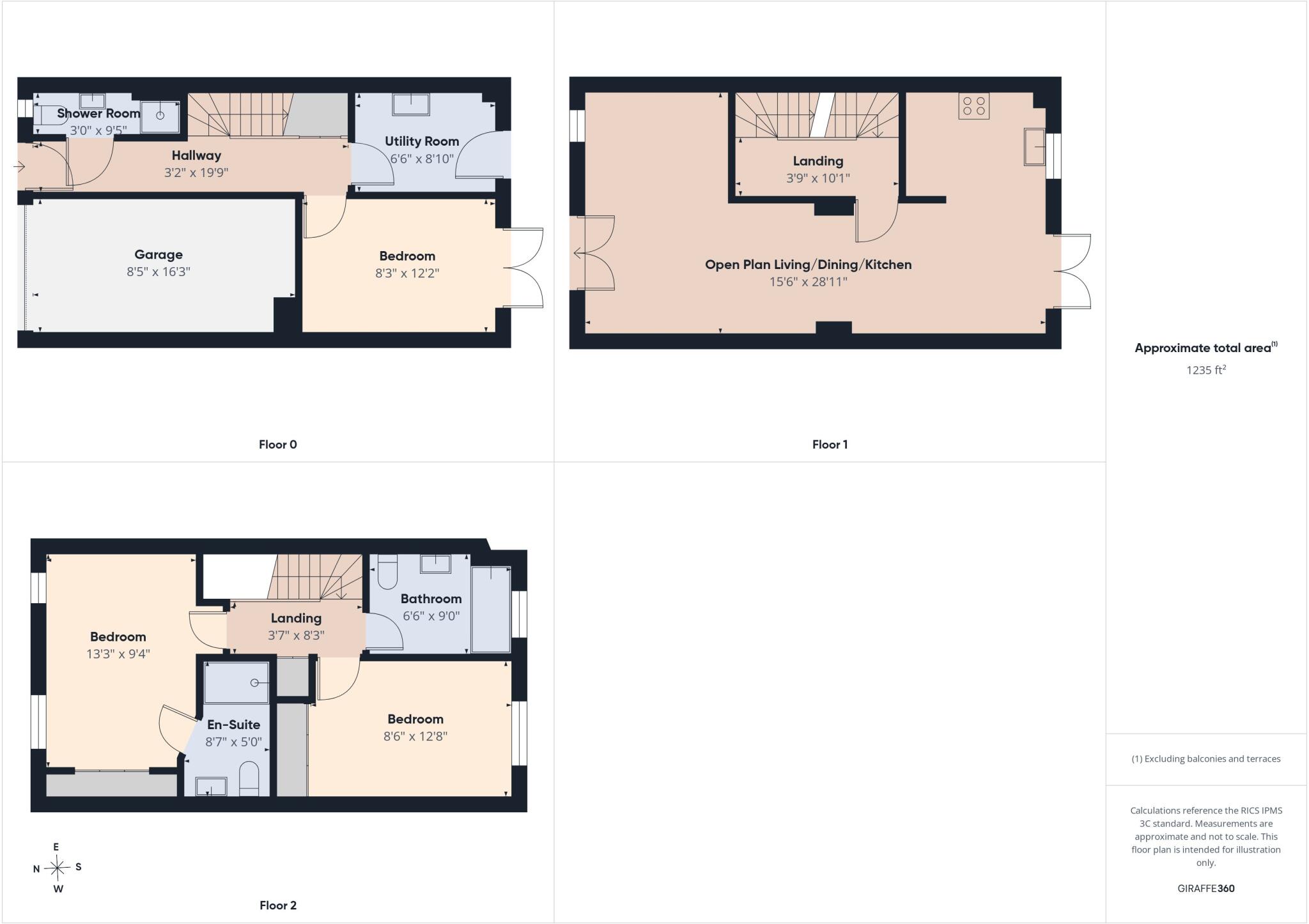 Castle Quay Close , Castle Marina , Nottingham floorplan