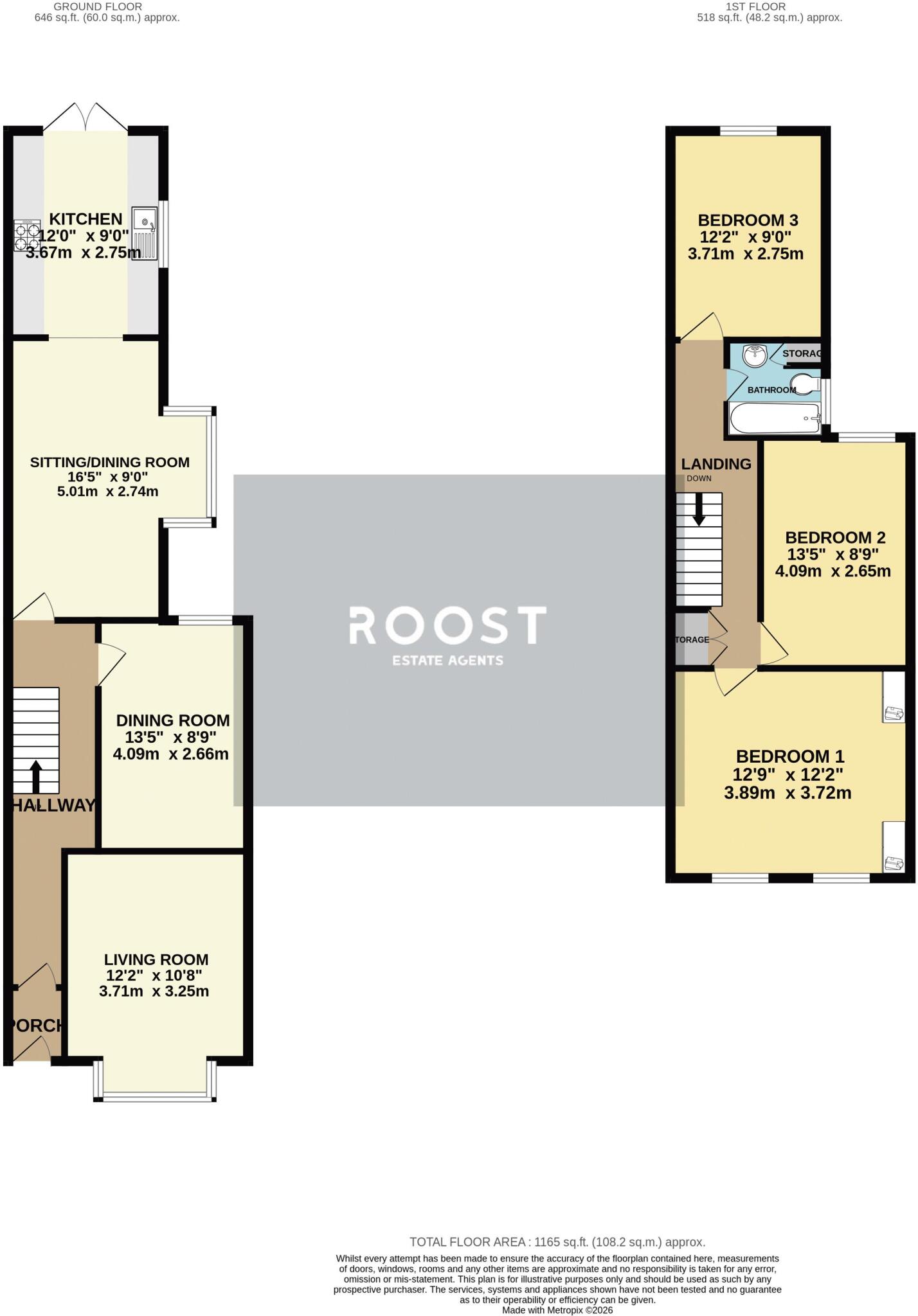 Farebrother Street, Grimsby floorplan