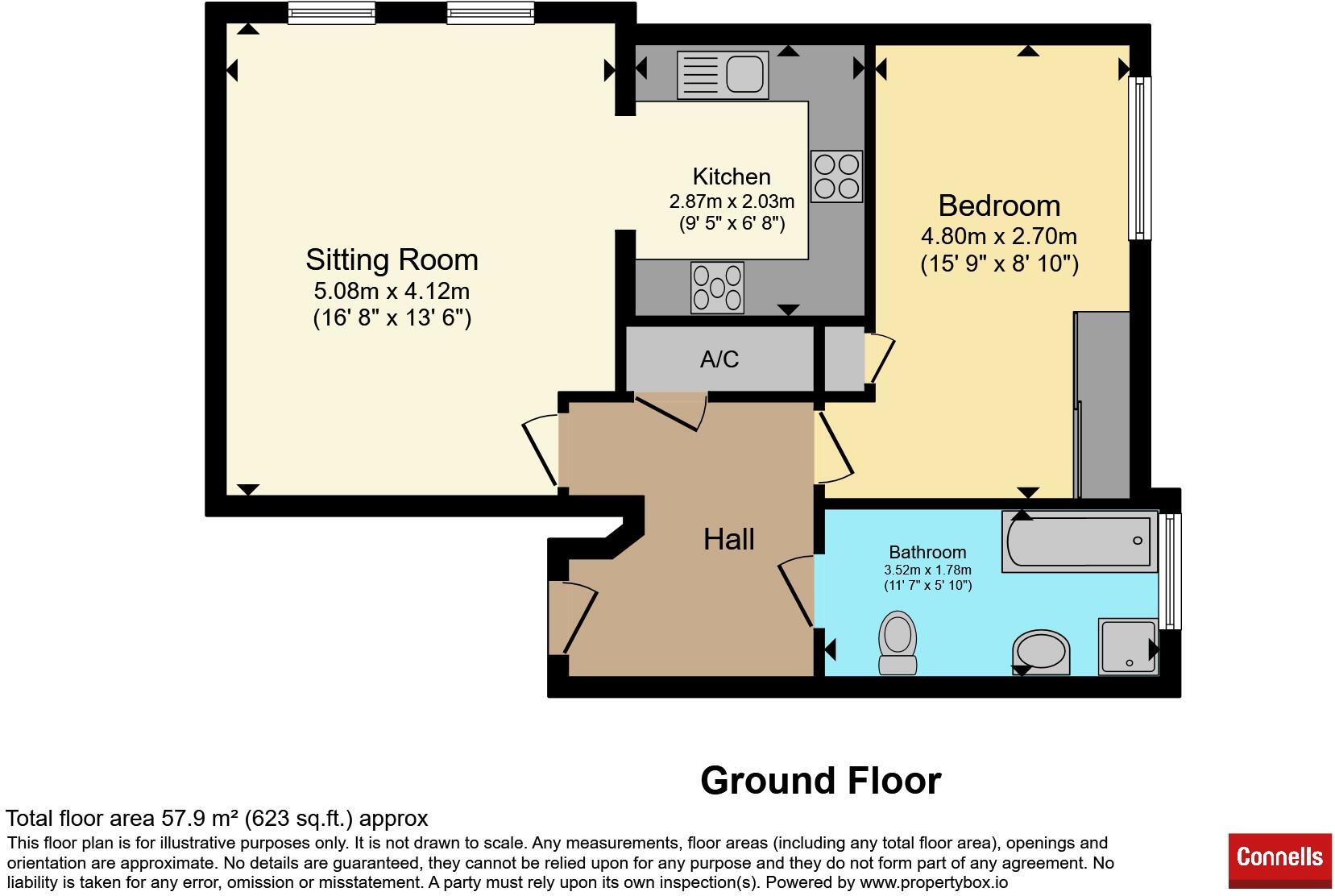 Gonerby Road, Gonerby Hill Foot, Grantham floorplan