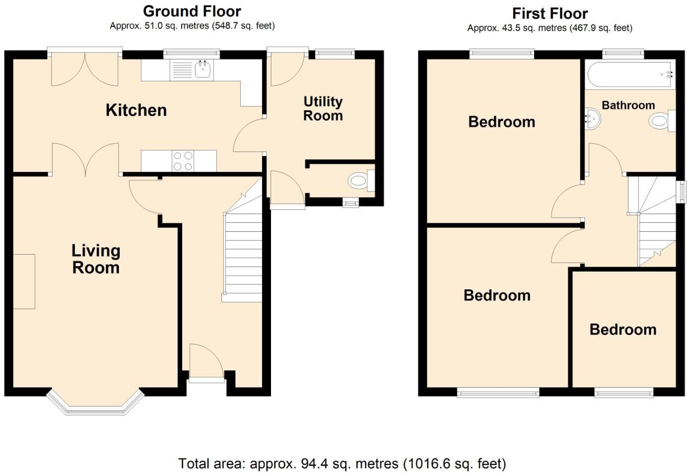 Burns Road, Royal Leamington Spa floorplan