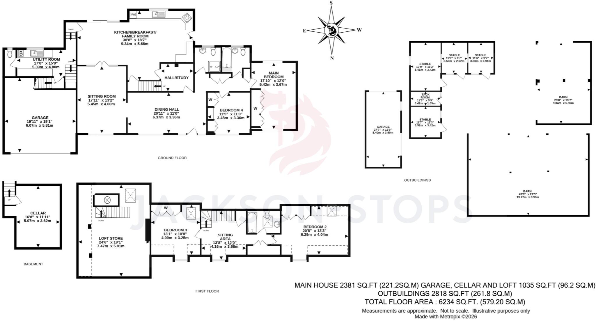 Mayes Green, Ockley, Dorking, Surrey, RH5 floorplan