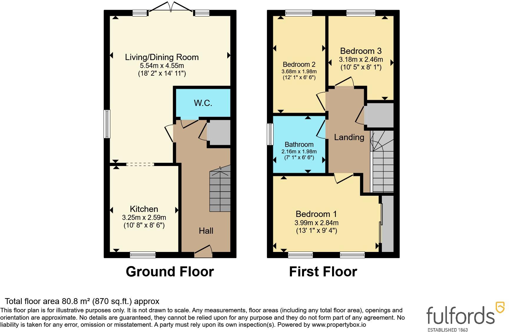 Badgers Rest, Exeter, Devon, EX4 floorplan