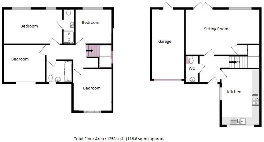 Woking, Surrey, GU22  floorplan