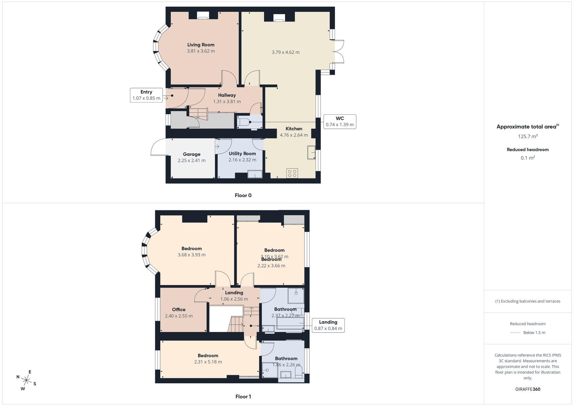 Deneside Avenue, Low Fell, NE9 floorplan