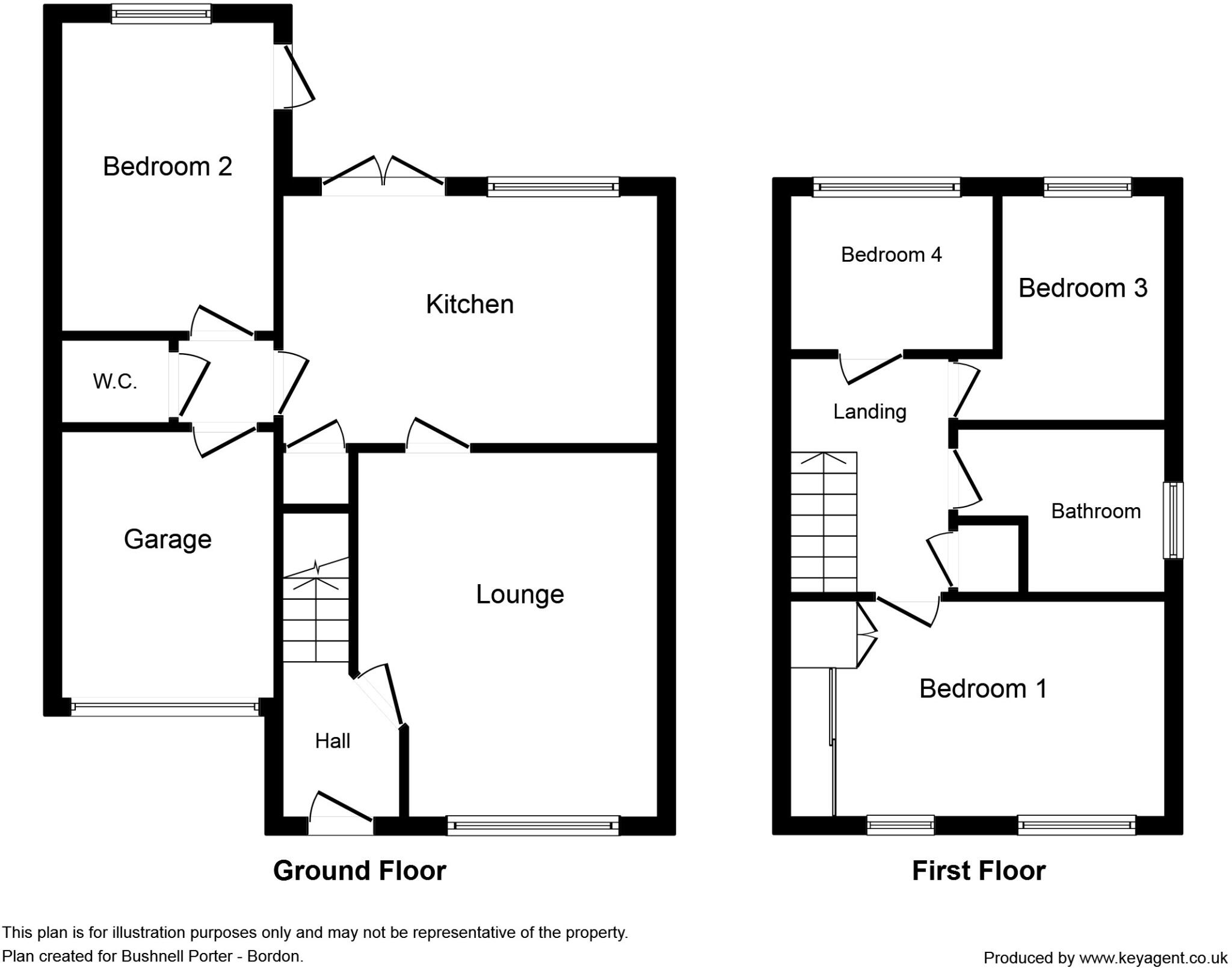 Forest Road, Whitehill, Hampshire, GU35 floorplan
