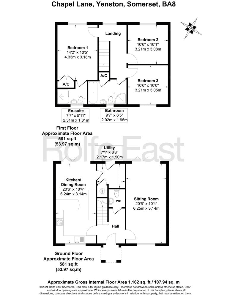 Chapel Lane, Yenston, Templecombe floorplan