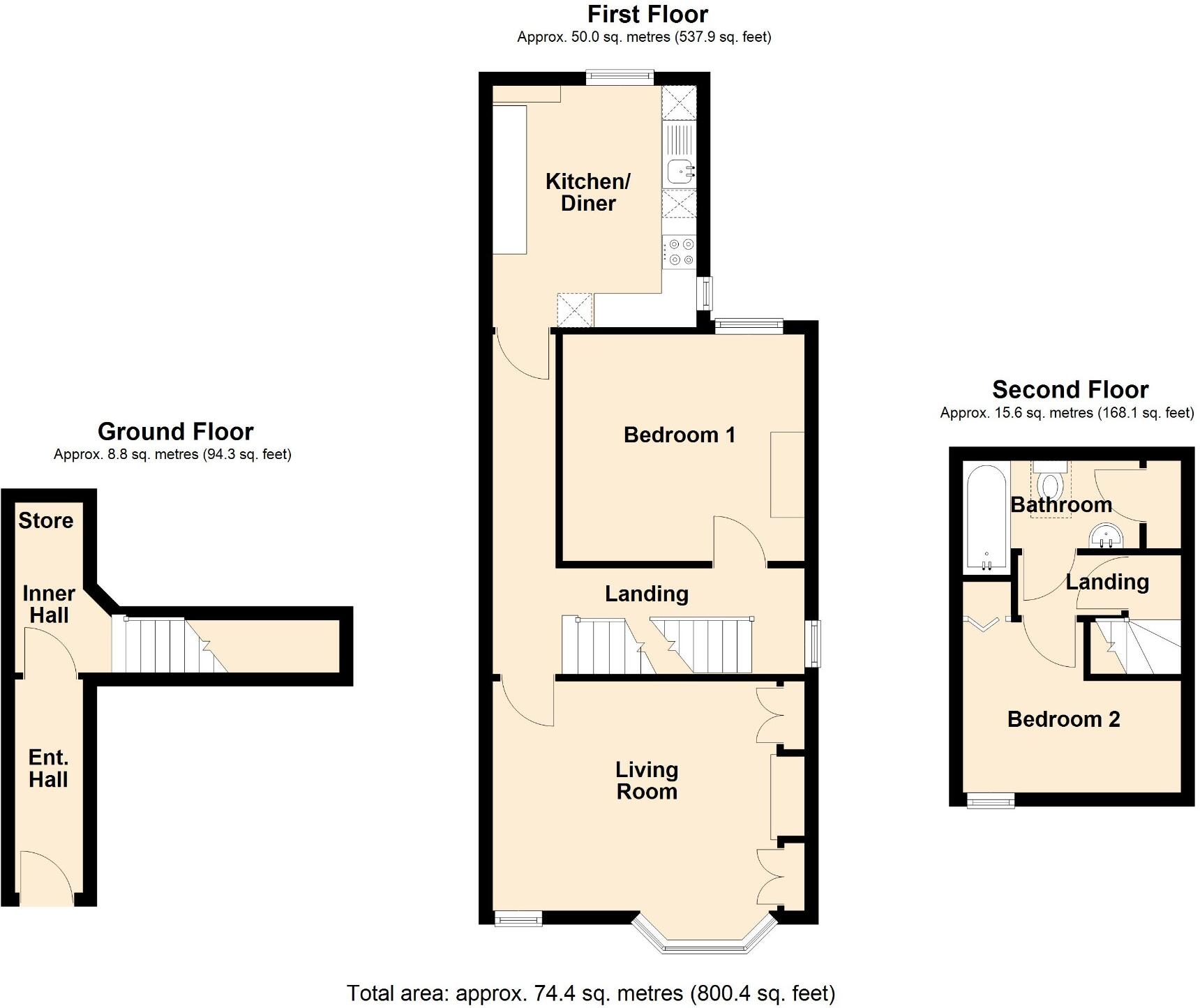 Bradford Road, Trowbridge floorplan