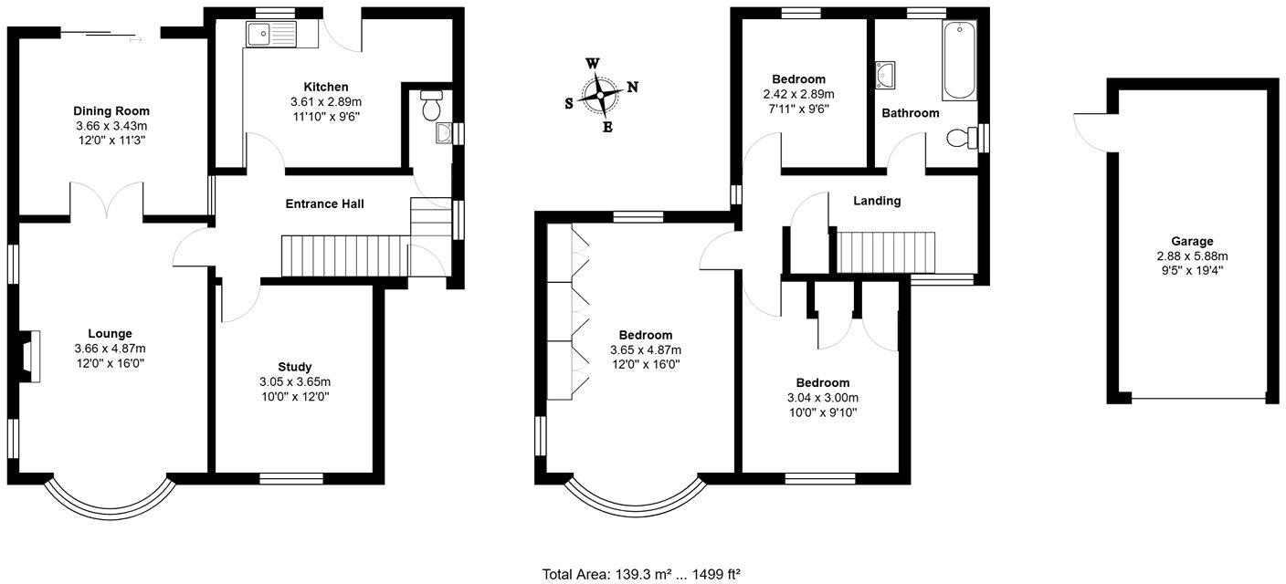 Woodbridge, Suffolk floorplan