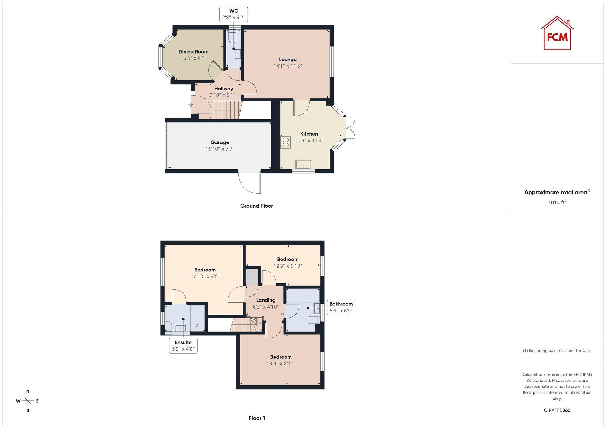 Meadow Vale, Seaton, CA14 floorplan