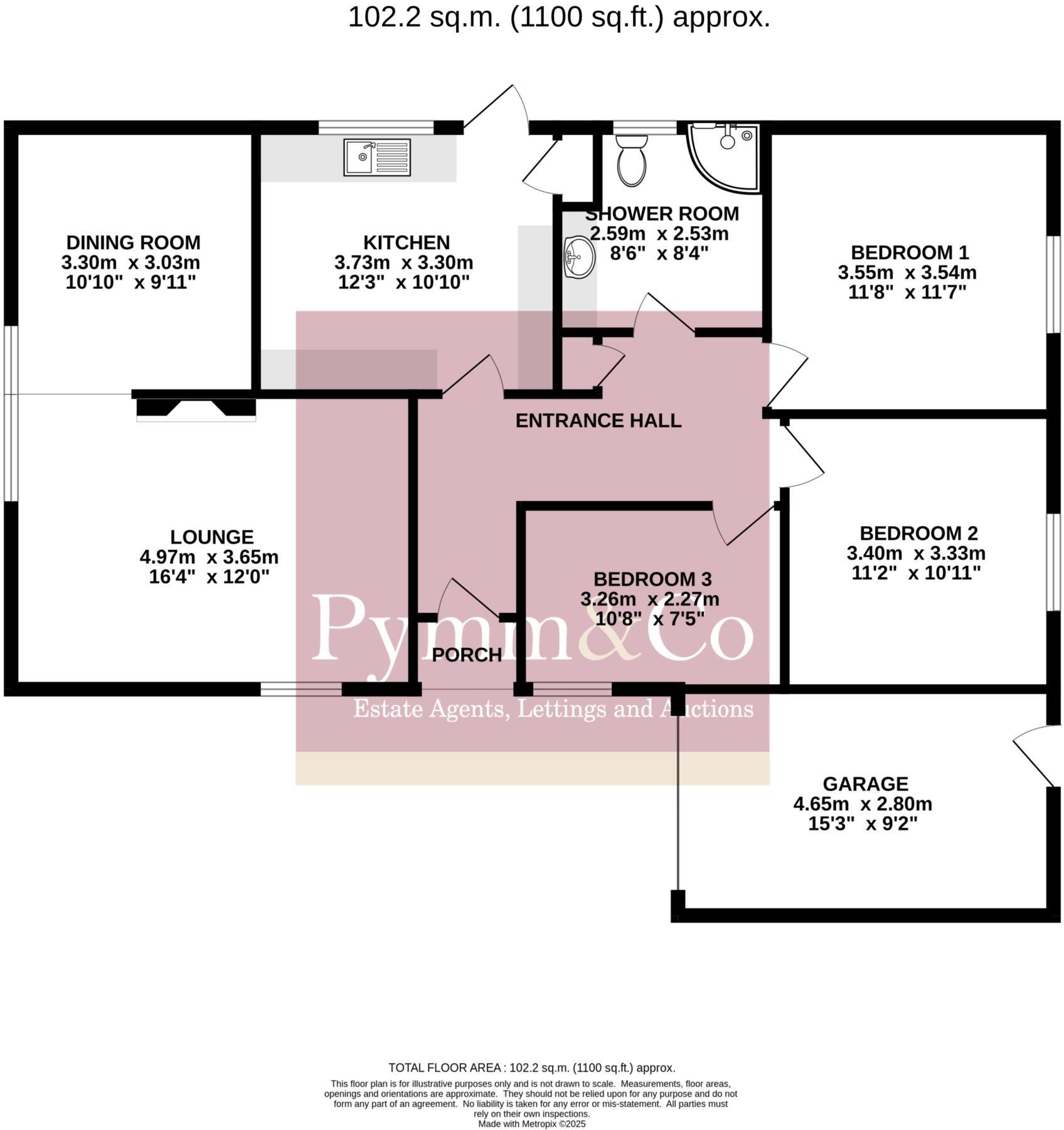 Valley Road, Tasburgh floorplan