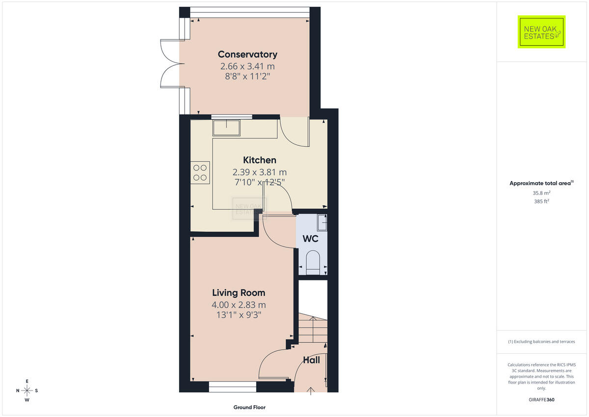 Crow Croft Road, Pilsley, S45 floorplan