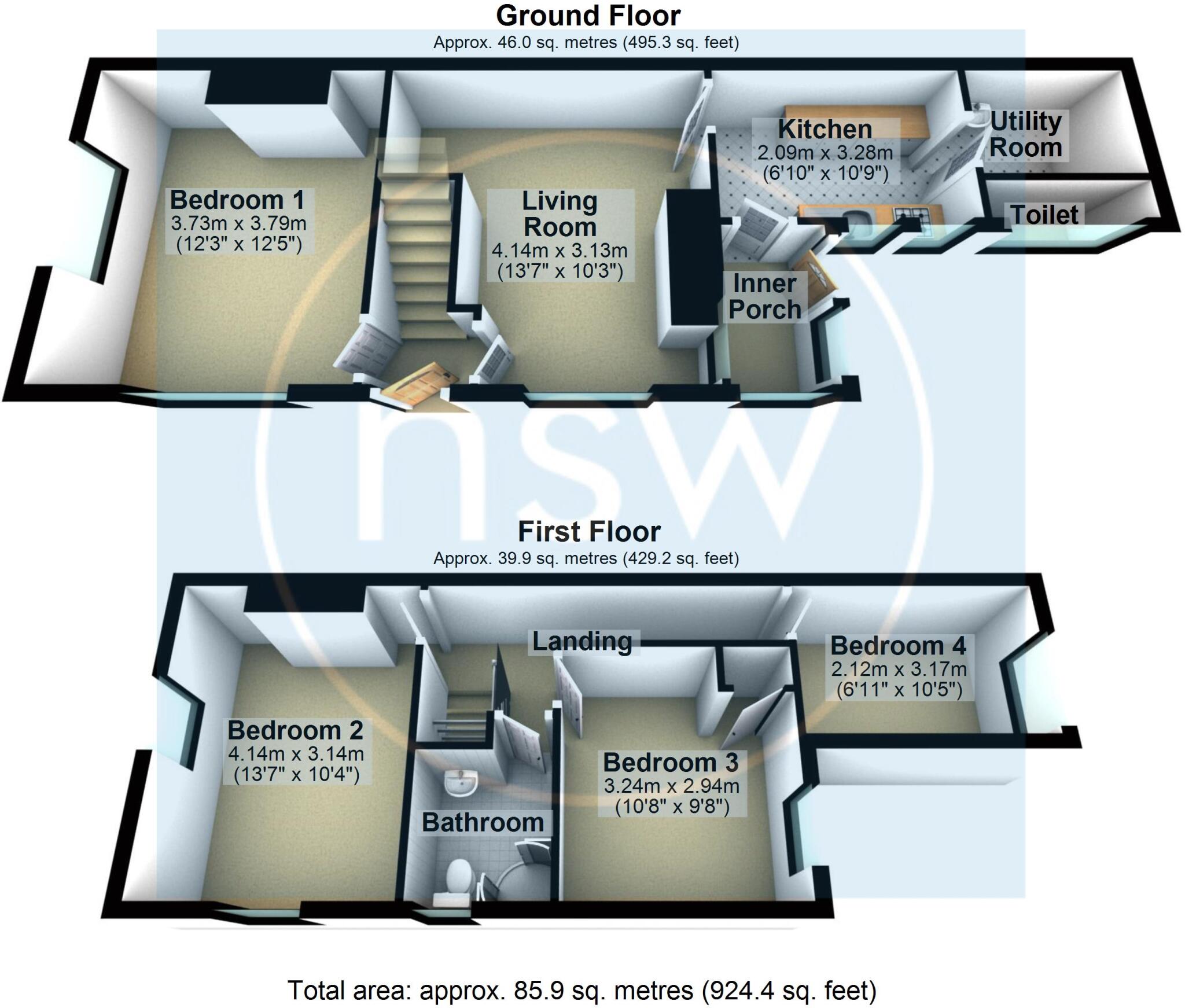 Hardacre Street, Ormskirk floorplan