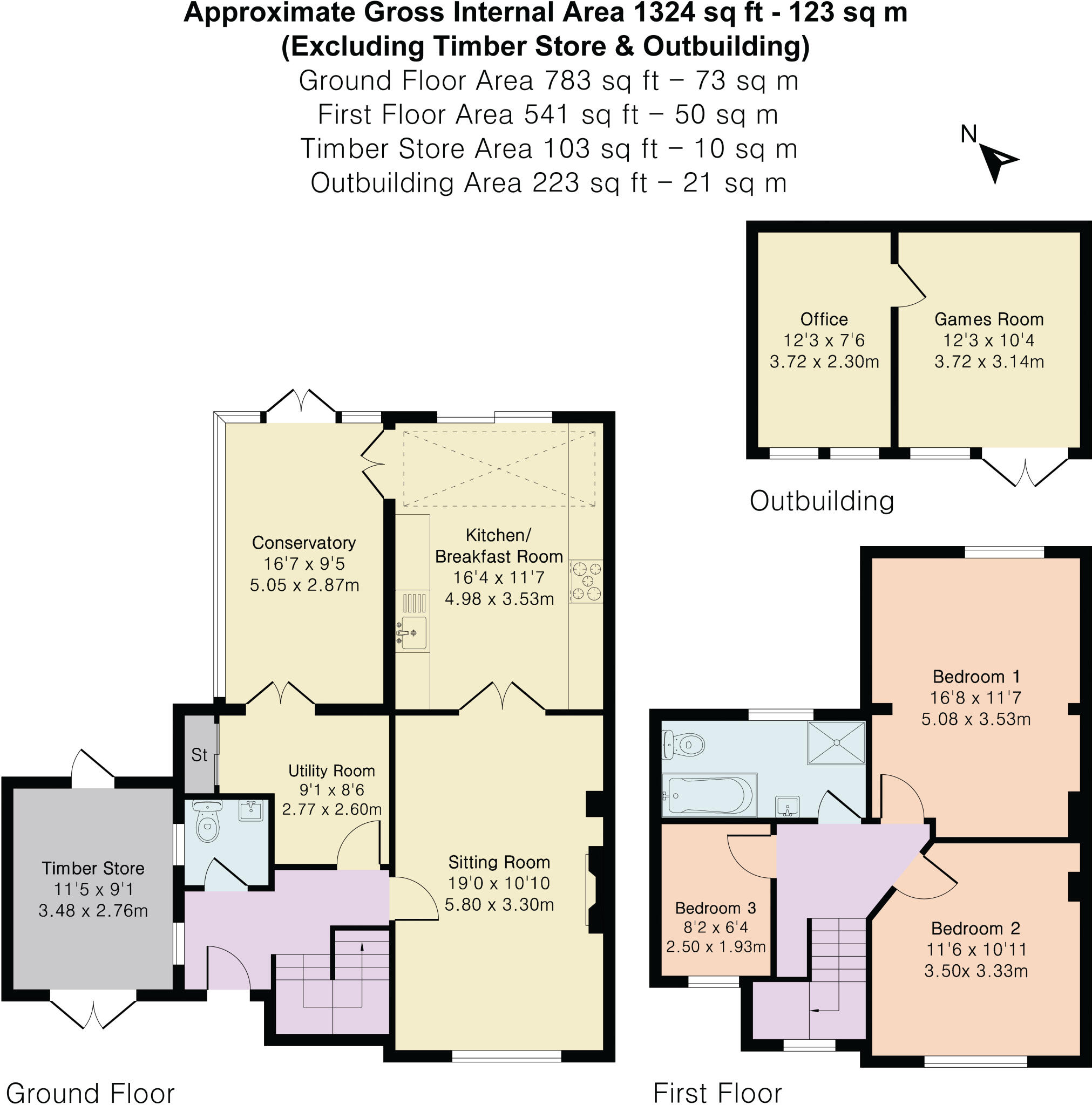 Ford Lane, Drayton St. Leonard floorplan