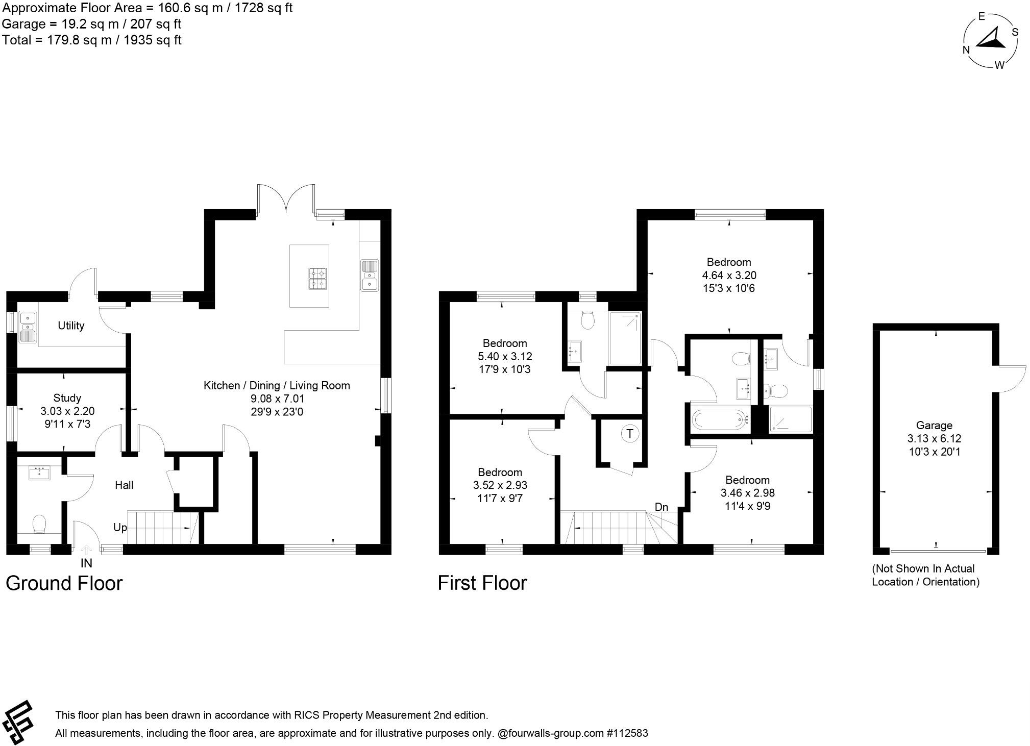 5, Harvester Close, Galhampton floorplan