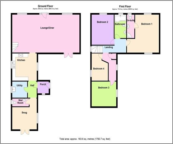 Parrdale, Fenside, Sibsey floorplan