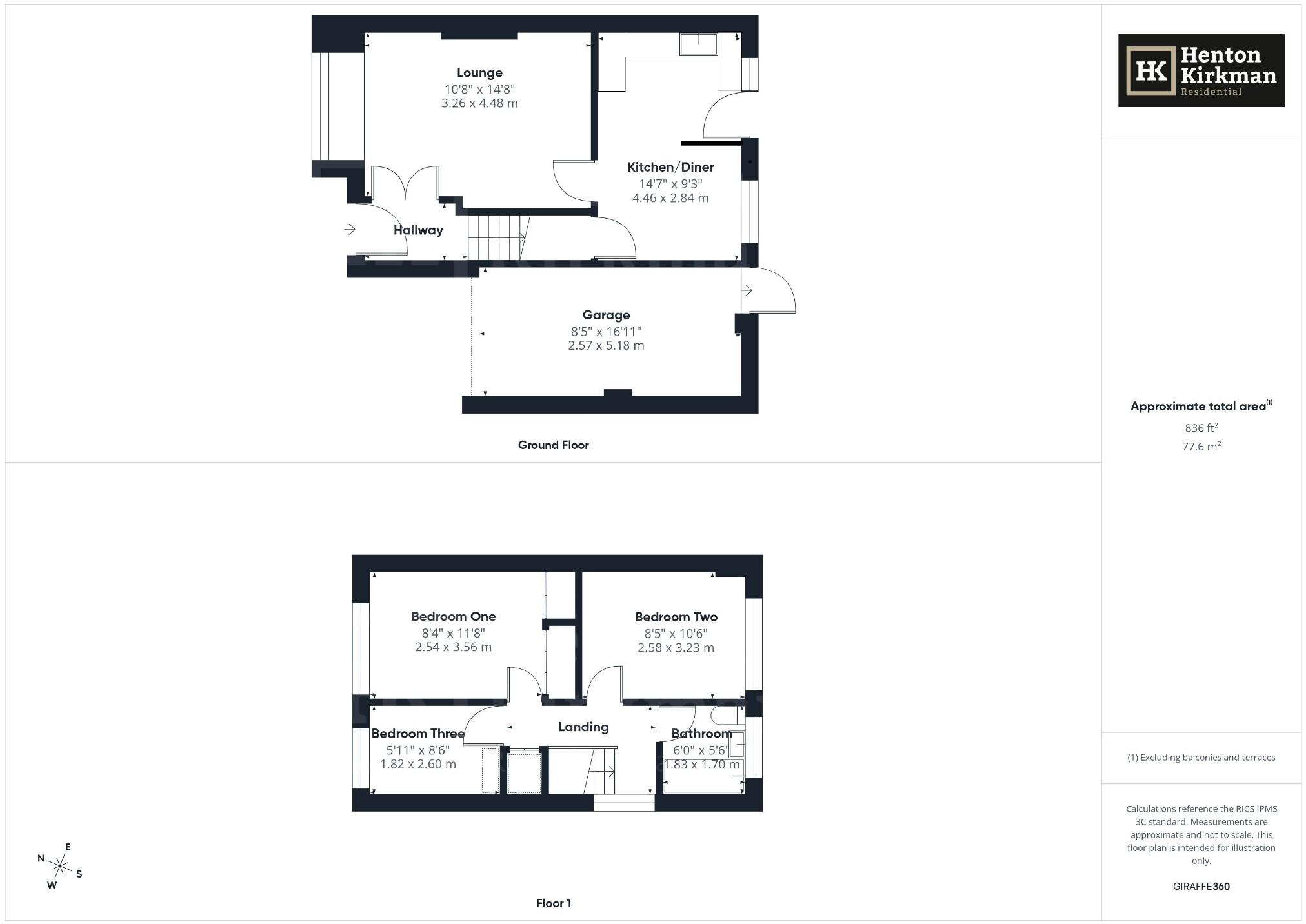 Prower Close, Billericay, Essex, CM11 2BU floorplan