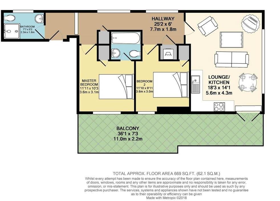 St James Court 7 Church Street, Poole Old Town, BH15 floorplan