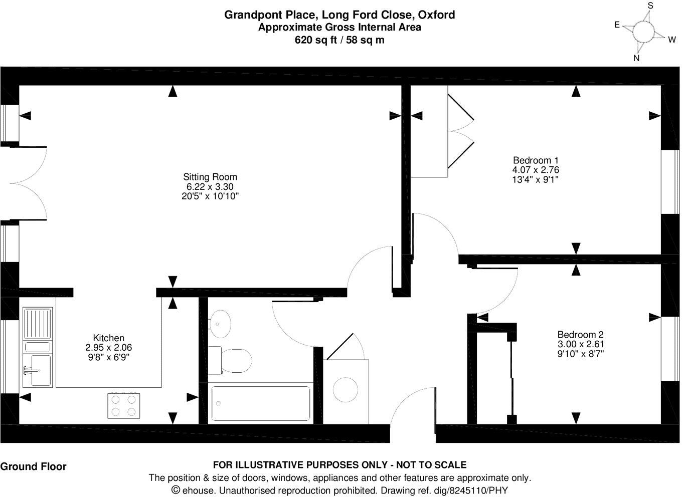 Grandpont Place, Long Ford Close, Oxford, OX1 floorplan