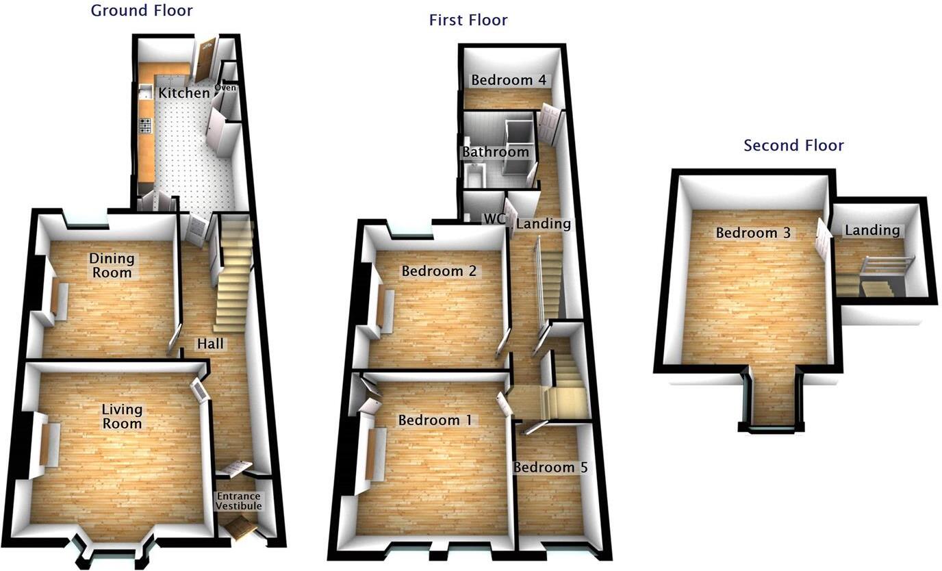 Leven Street, Saltburn-by-the-Sea floorplan