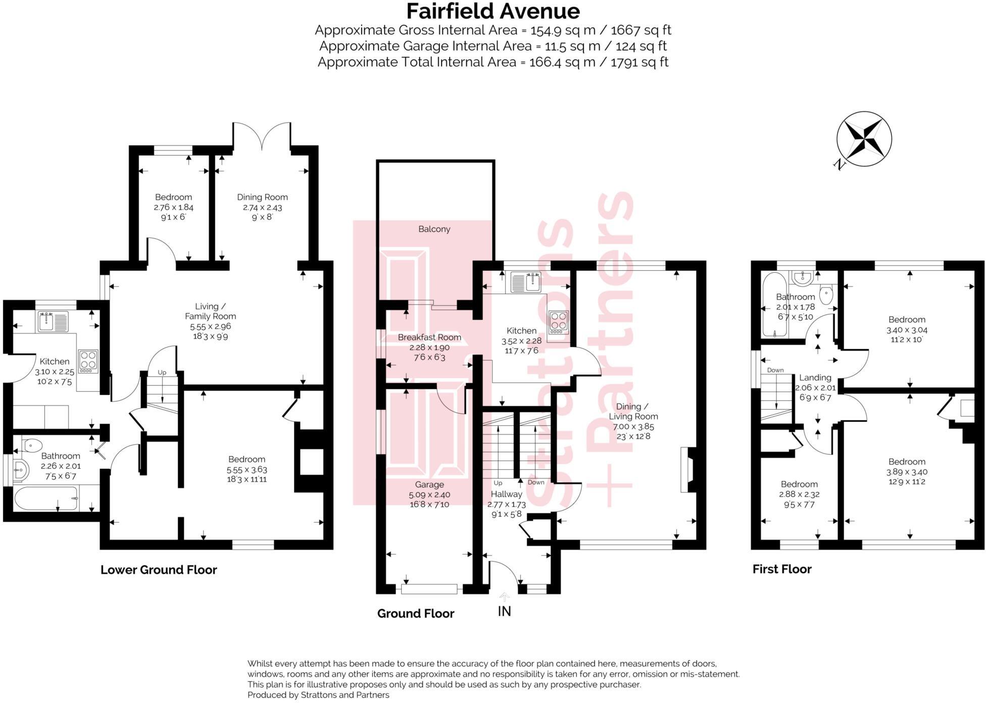 Fairfield Avenue, Bath floorplan