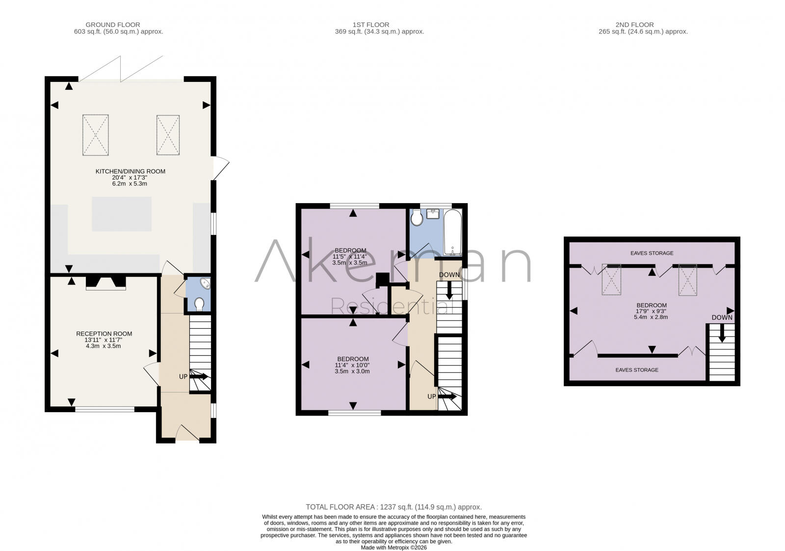 Maud Janes Close, Ivinghoe floorplan