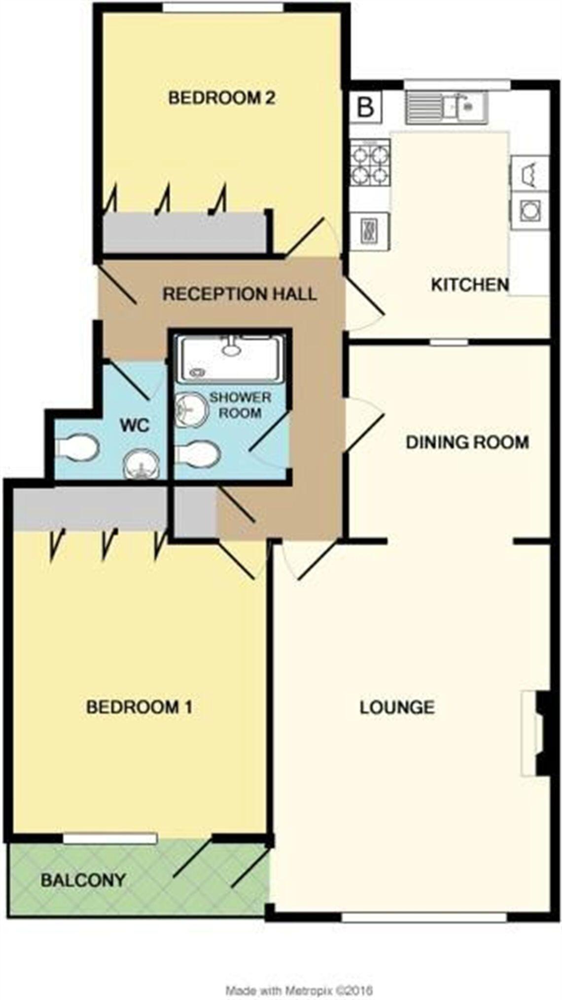 6 Coastguard Road, BUDLEIGH SALTERTON, EX9 floorplan