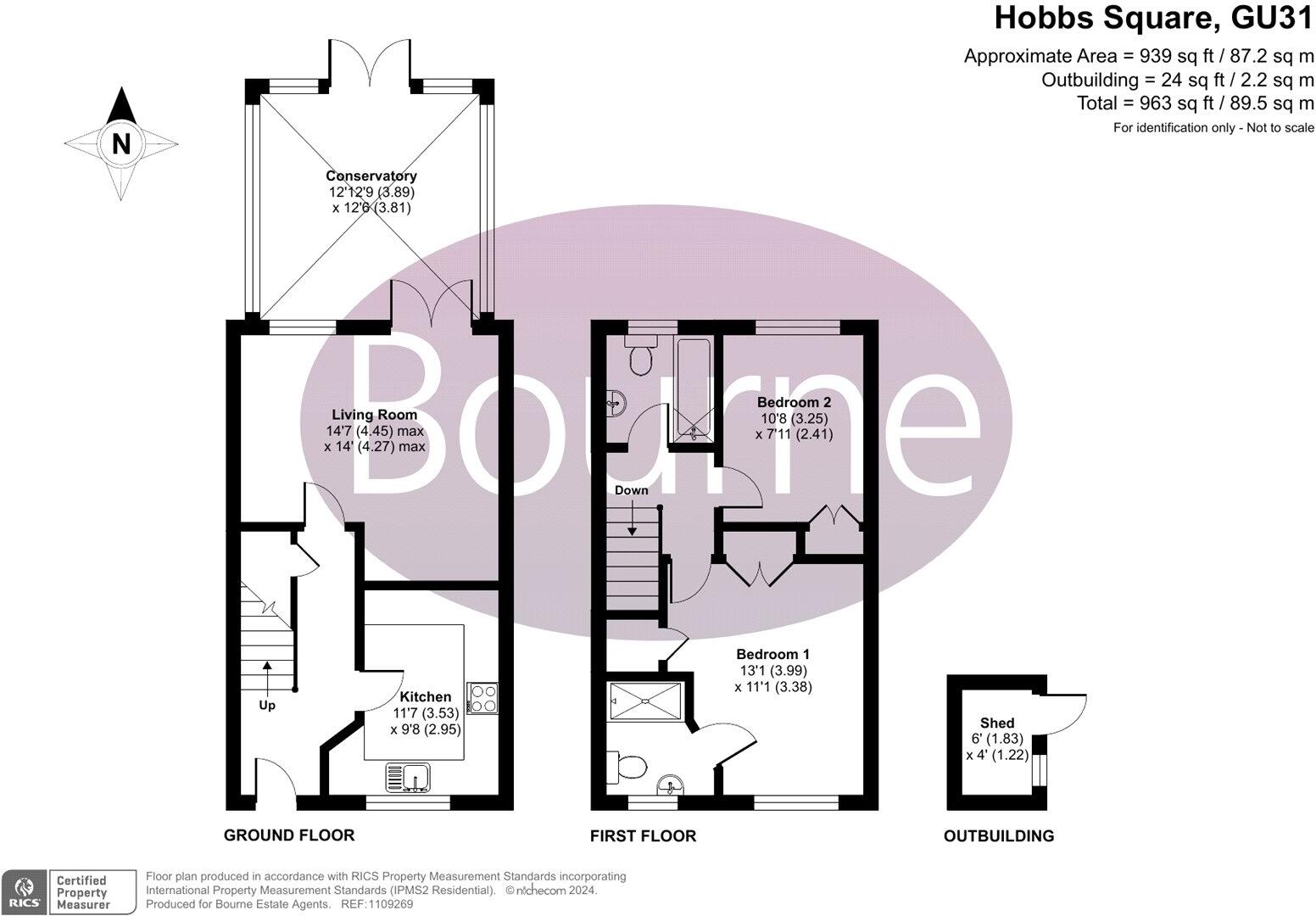Hobbs Square, Petersfield, Hampshire, GU31 floorplan