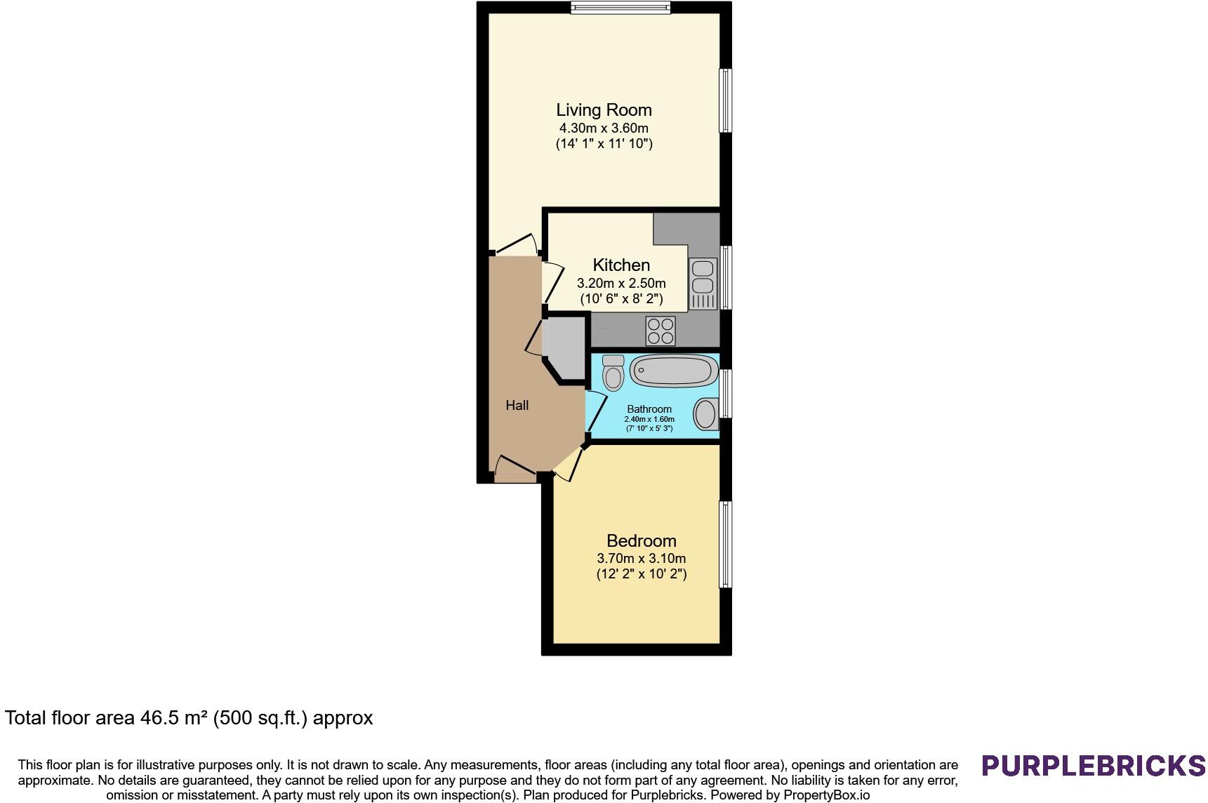 Cambridge Close, London, NW10 floorplan