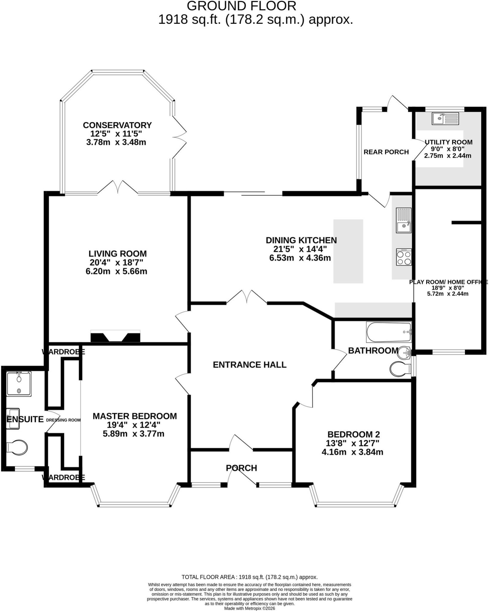 Linney Road, Bramhall, SK7 floorplan