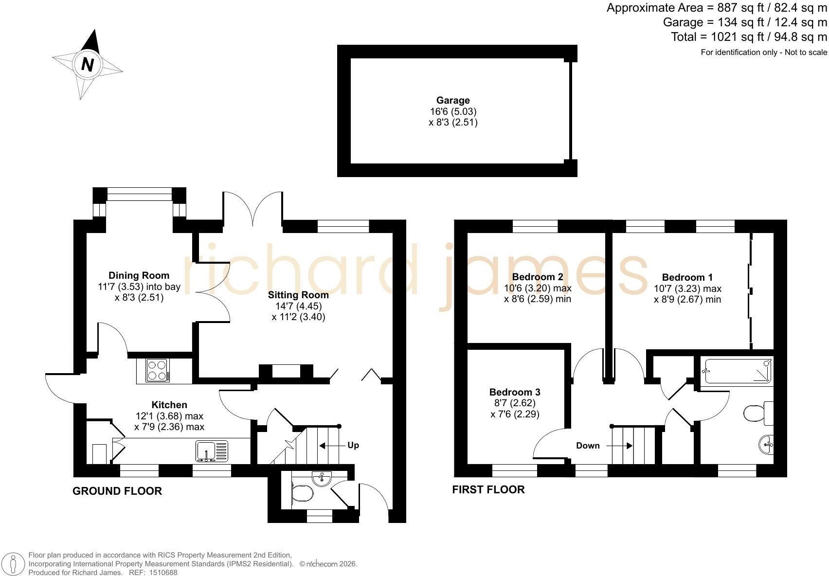 Goldsborough Close, Eastleaze, Swindon, SN5 floorplan