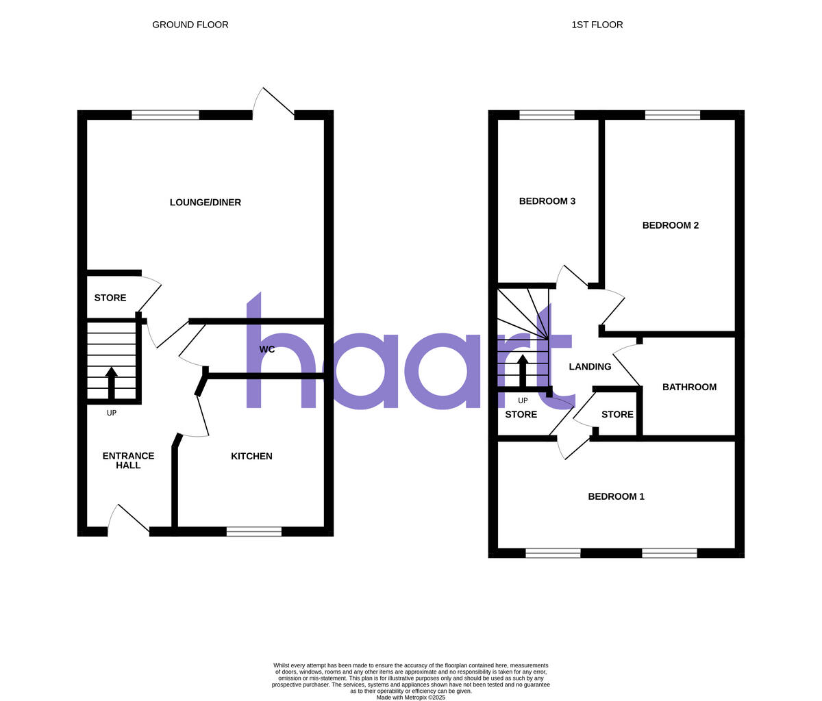 Stour Close, Dunmow floorplan