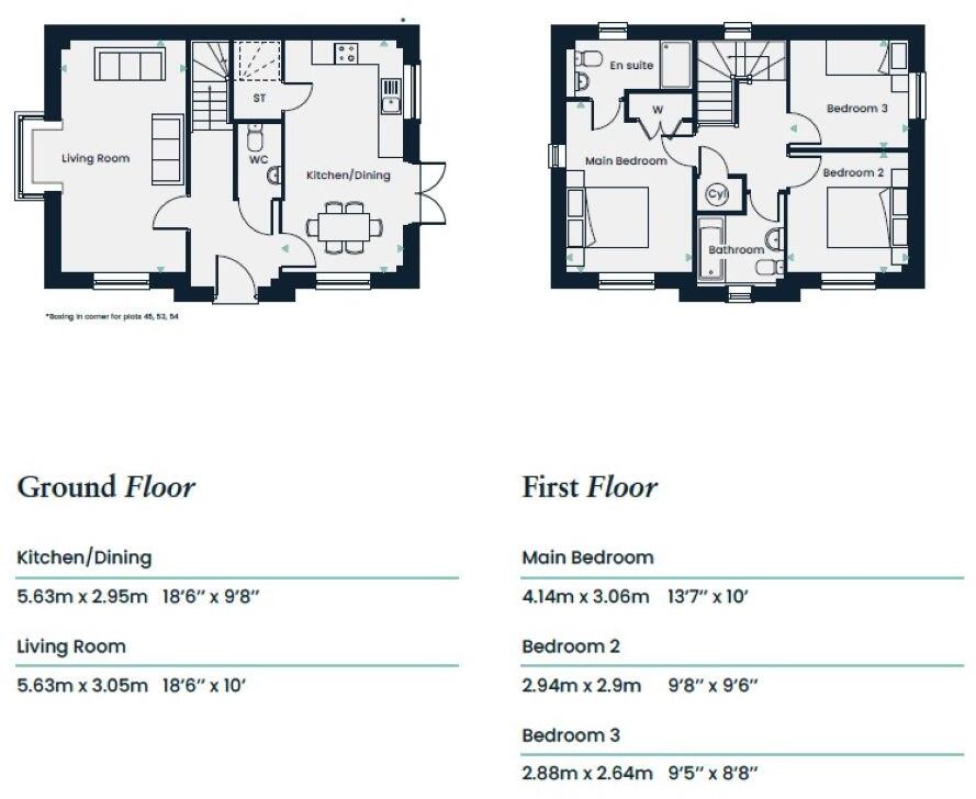 Tilia Homes At Foals Meadow, Didcot floorplan