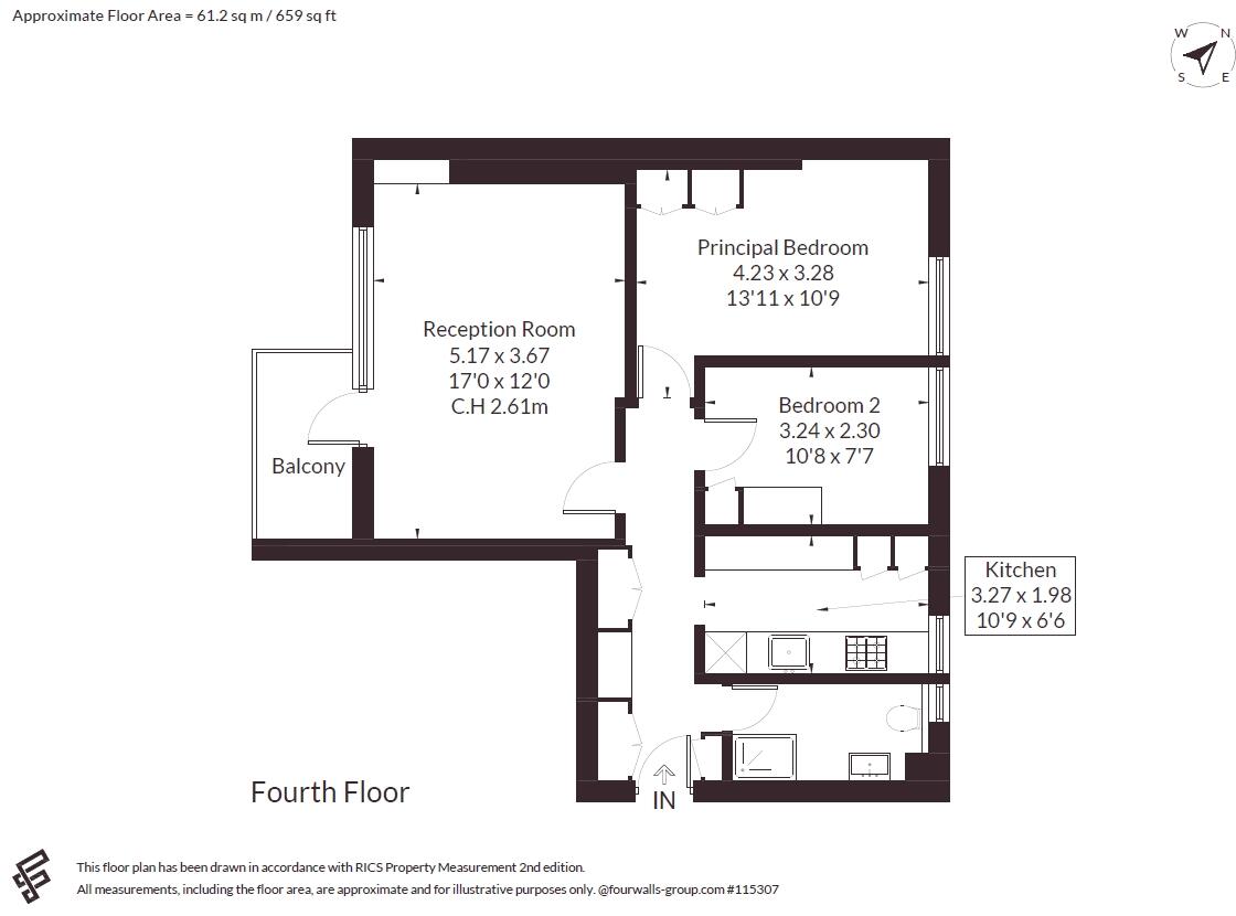 Pond Place, London floorplan