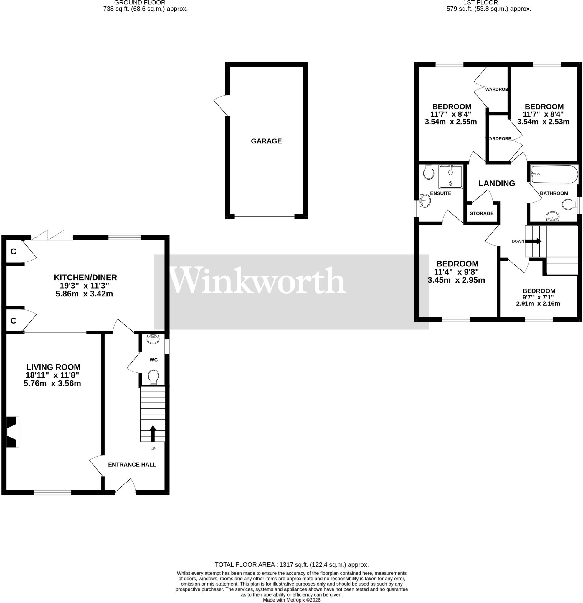Red Admiral Way, Rackheath, Norwich, Norfolk, NR13 floorplan
