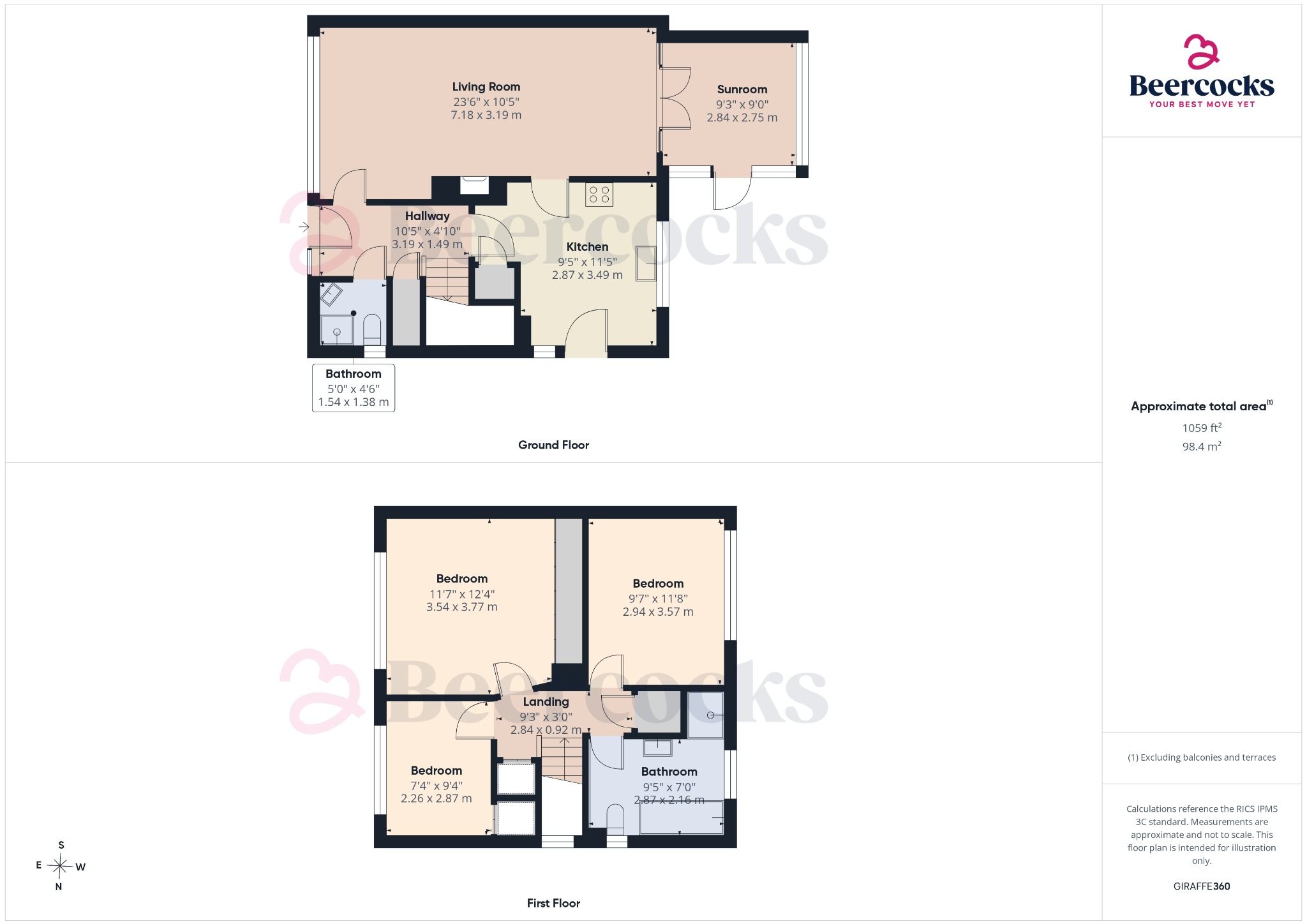 Beechdale, Cottingham, East Riding of Yorkshire, HU16 4RH floorplan