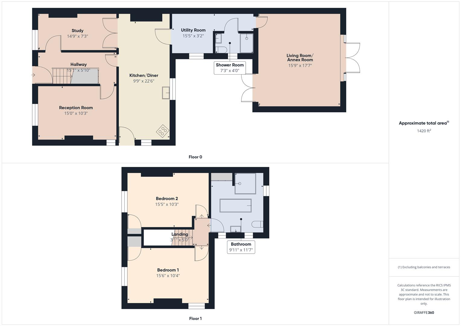 South Street, Alford floorplan