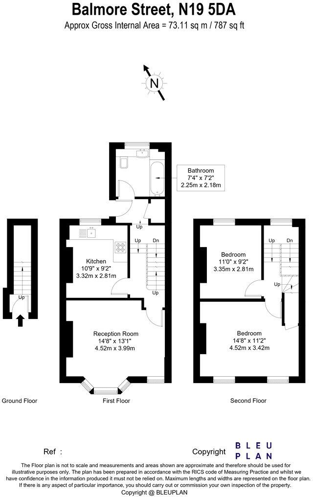 Balmore Street, London, N19 floorplan