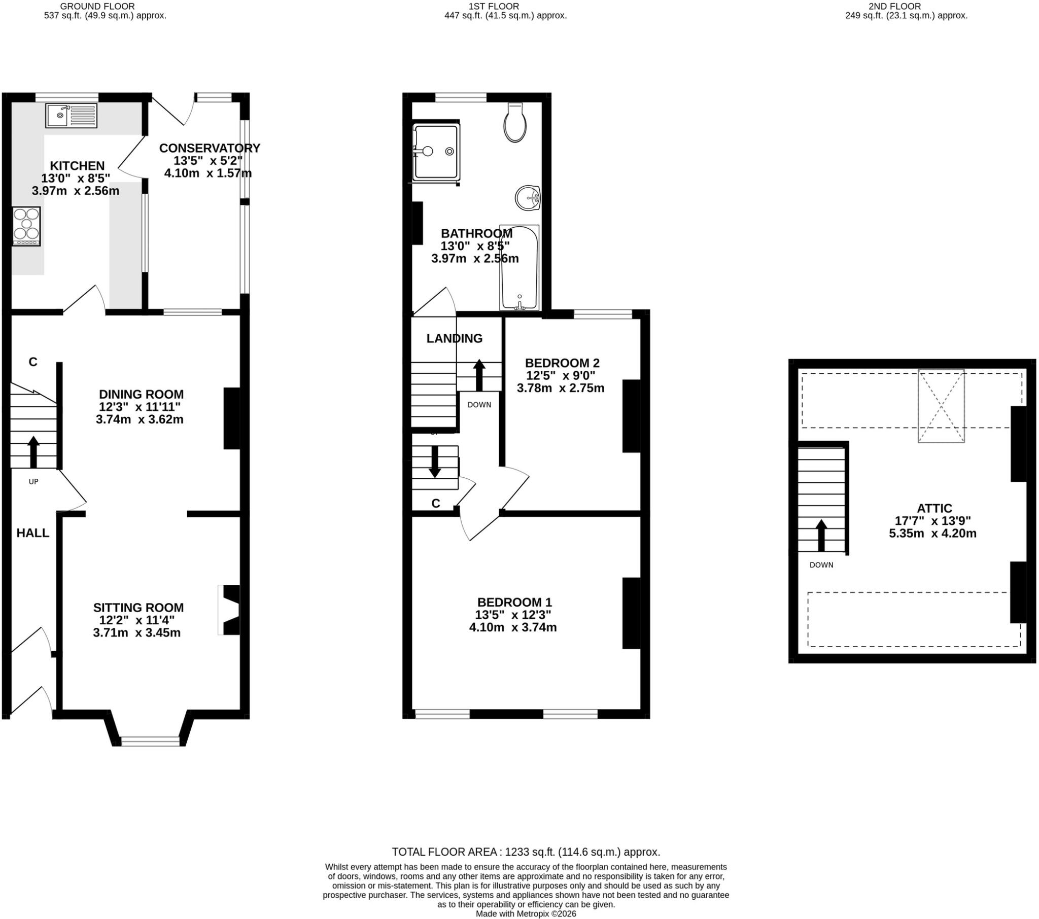 Bath Road, Wells floorplan