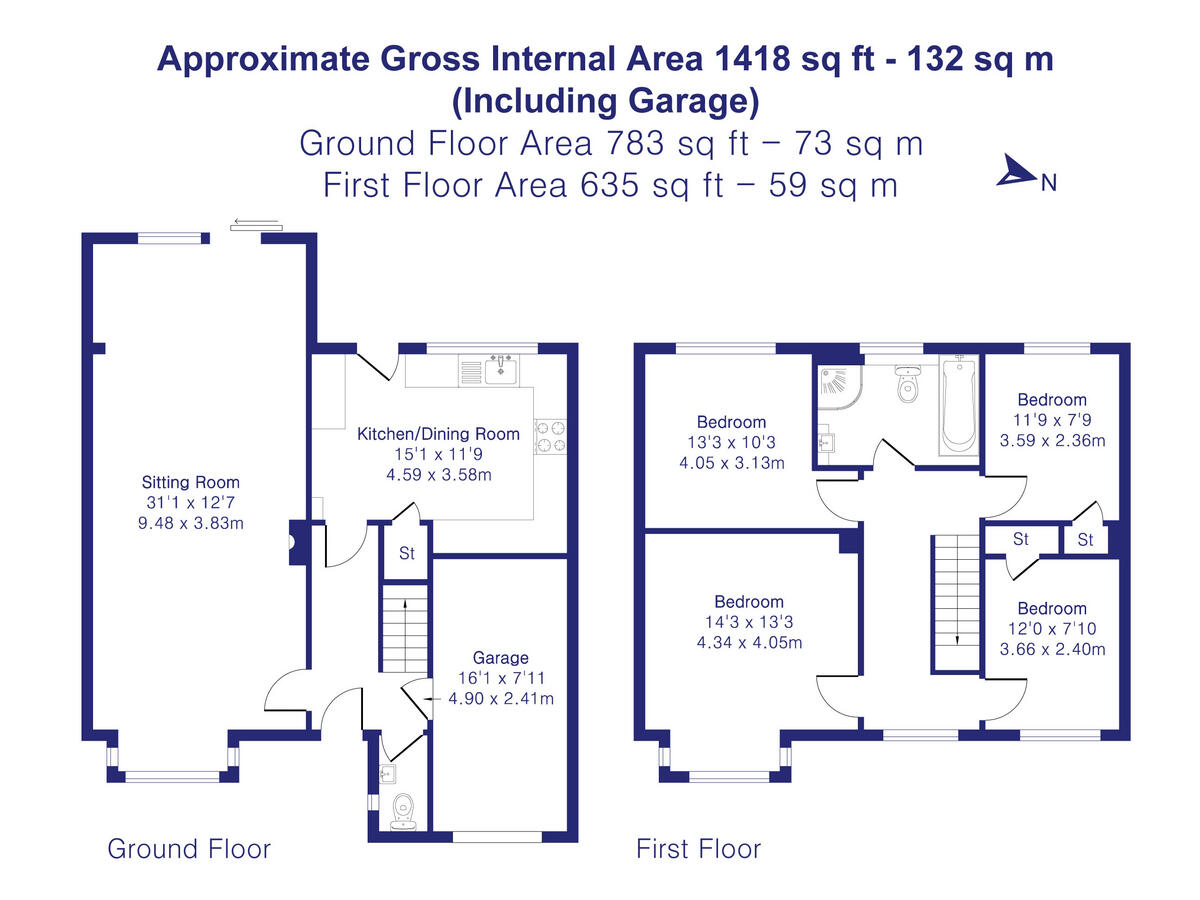 Crockwell Close, Bicester, OX26 floorplan