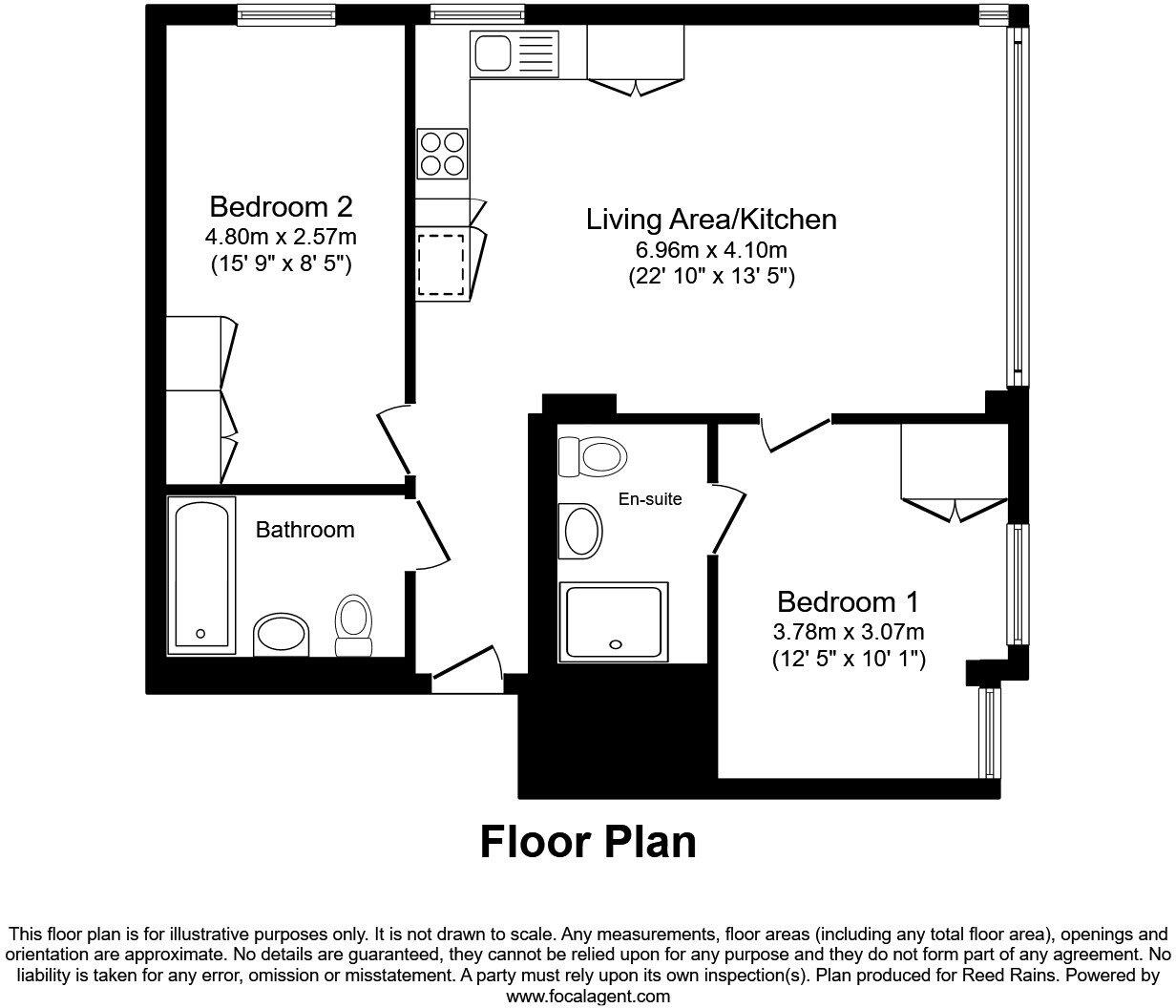 Ottinger Close, Salford, M50 floorplan