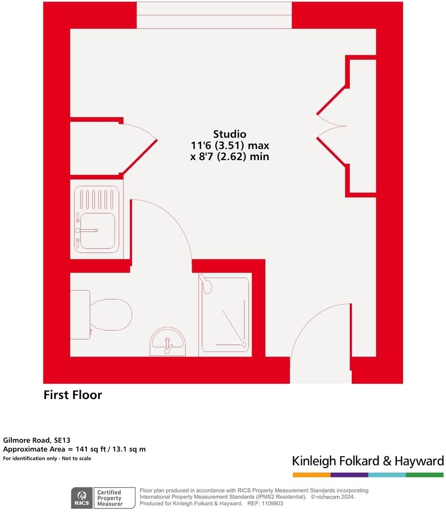 Gilmore Road, London, SE13 floorplan