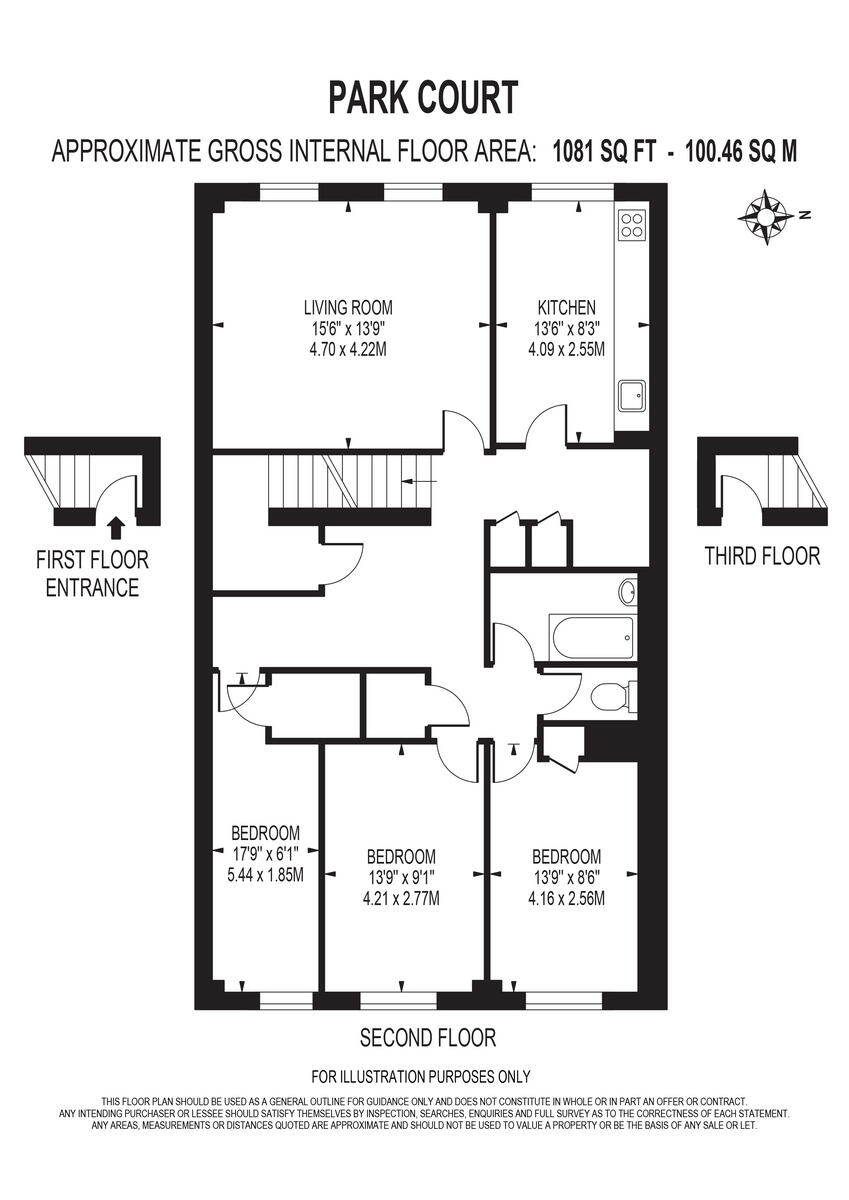 Battersea Park Road, London floorplan