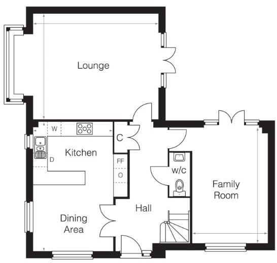Poppyfields, Bartlow Road, Linton floorplan