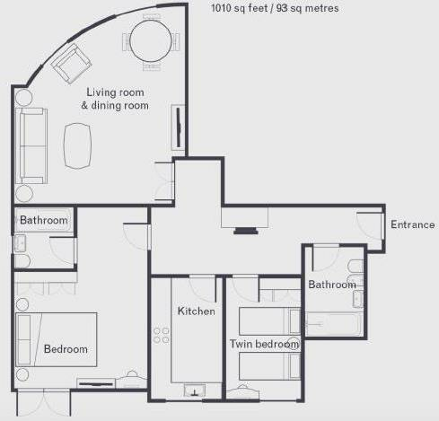 Randolph Avenue, Maida Vale W9 floorplan