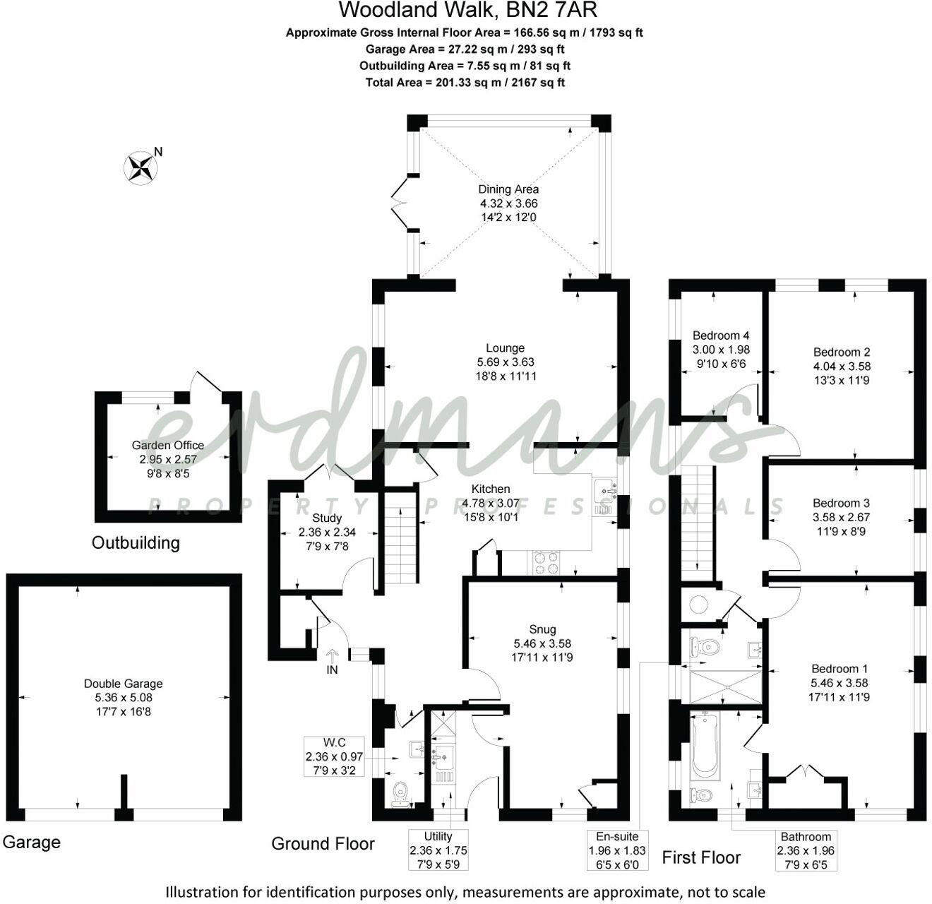 Woodland Walk, Ovingdean, BN2 floorplan