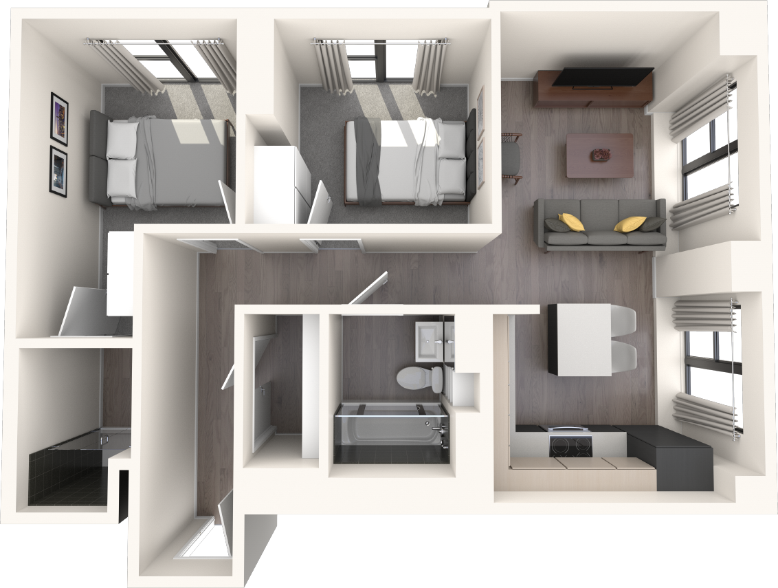Cortland Broad St. B15 1AX floorplan