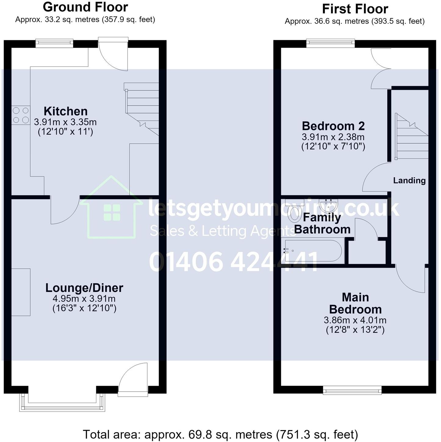 London Road, Long Sutton floorplan