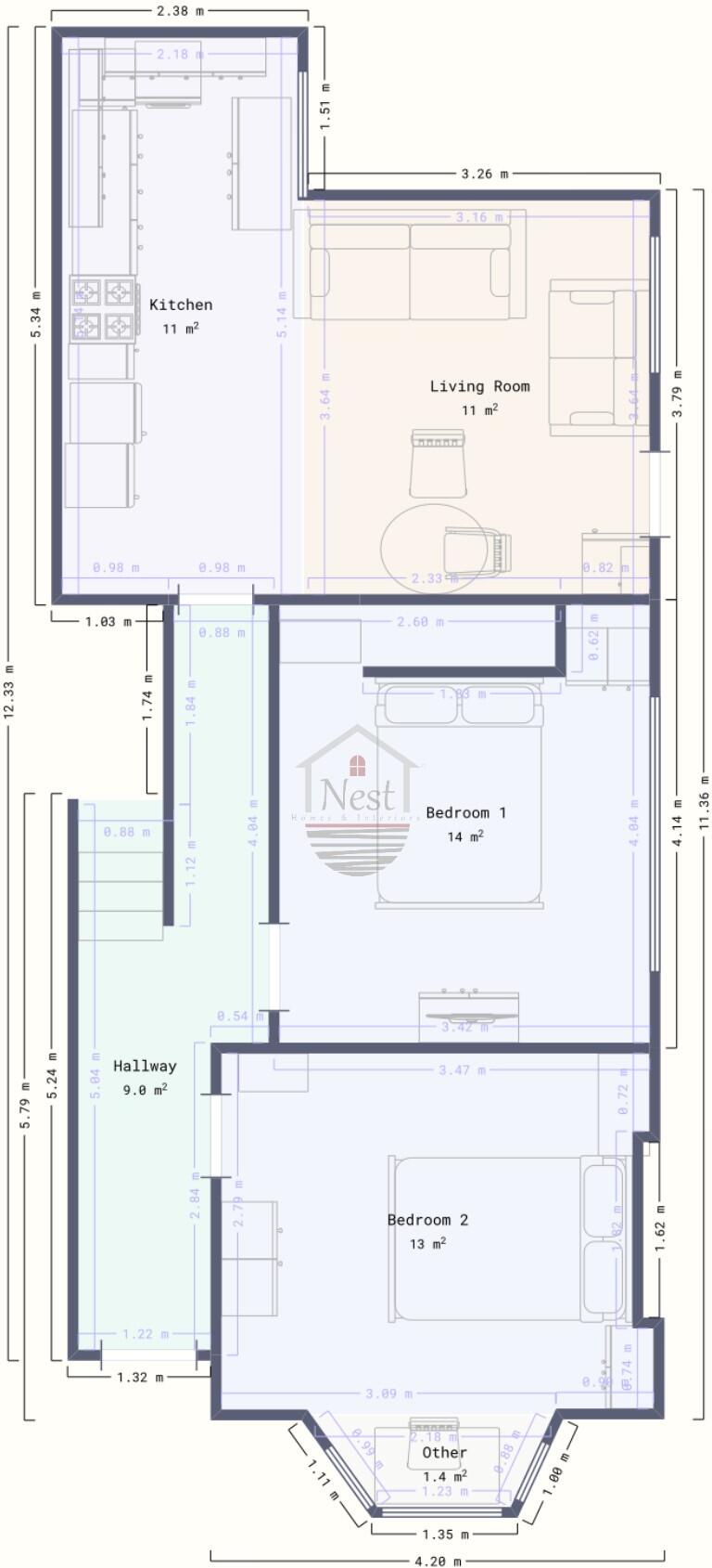 Richmond Road, Roath, Cardiff, CF24 floorplan