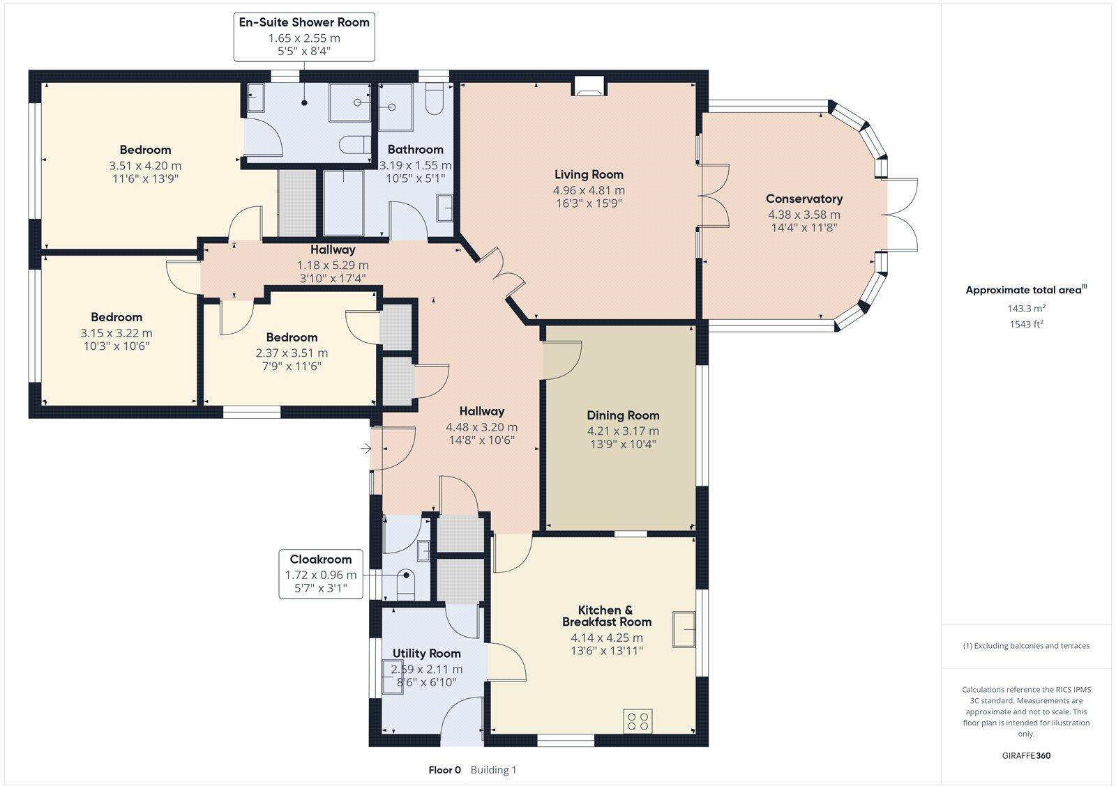 Springfield Road, Cheddar, Somerset, BS27 floorplan