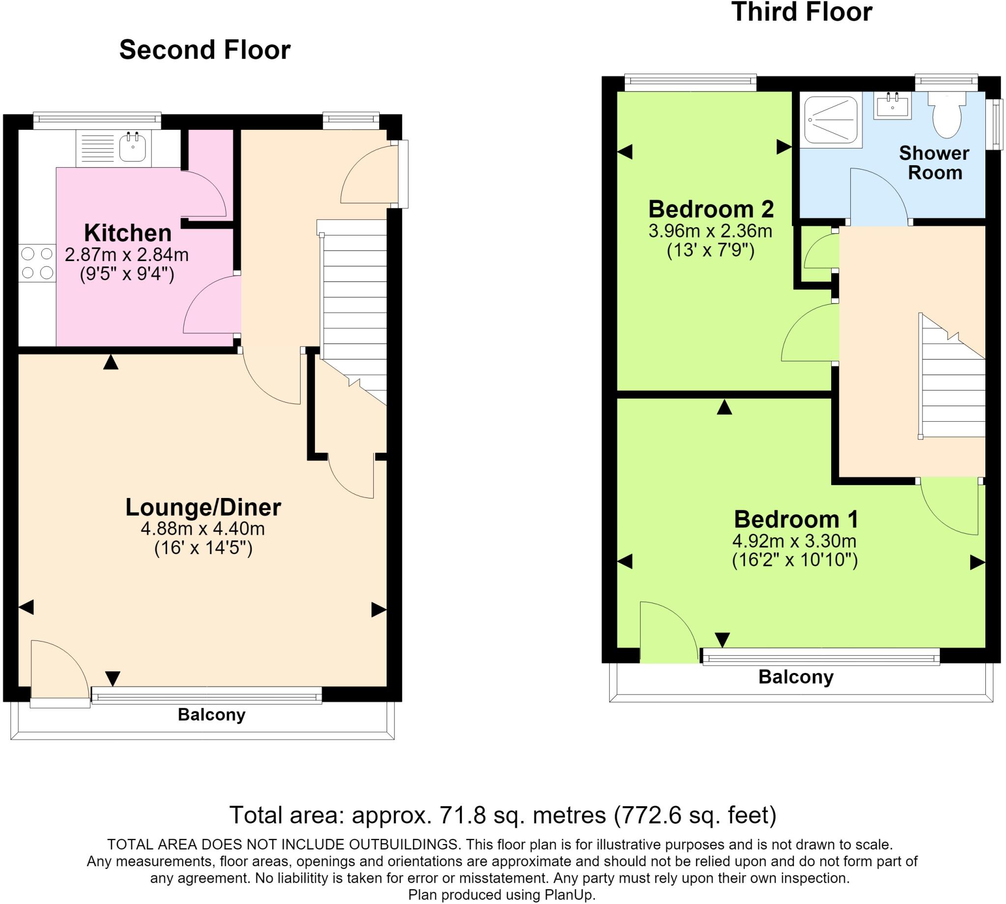 Meadway Court, Southwick floorplan